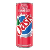 Oasis - Fraise Framboise - Erdbeer Himbeere - 330ml - DPG...