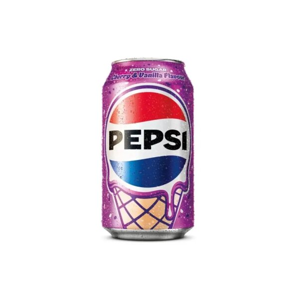 Pepsi - Cherry & Vanilla - Zero - 330ml - DPG - VE = 24 Stk