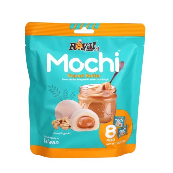 Royal Family - Mochi - Peanut Butter - 120g - VE = 12 Stk