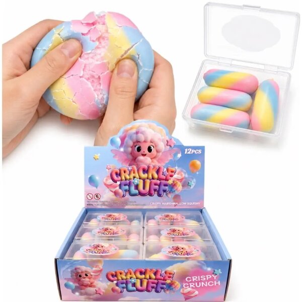 Hype - Spielzeug - Crispy Wax - Crackle Fluff - VE = 12 Stk