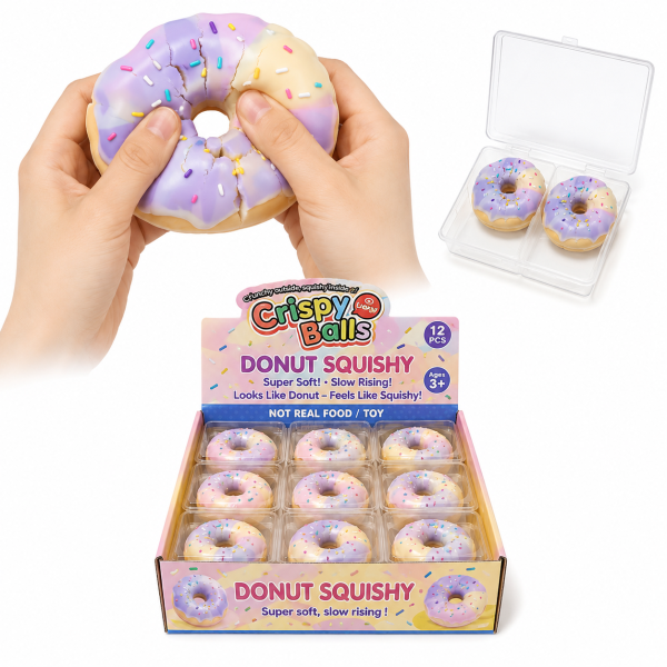 Hype - Spielzeug - Crispy Wax - Crispy Donut - VE = 12 Stk