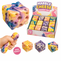 Hype - Spielzeug - Squishy Cheese bunt - VE = 12 Stk