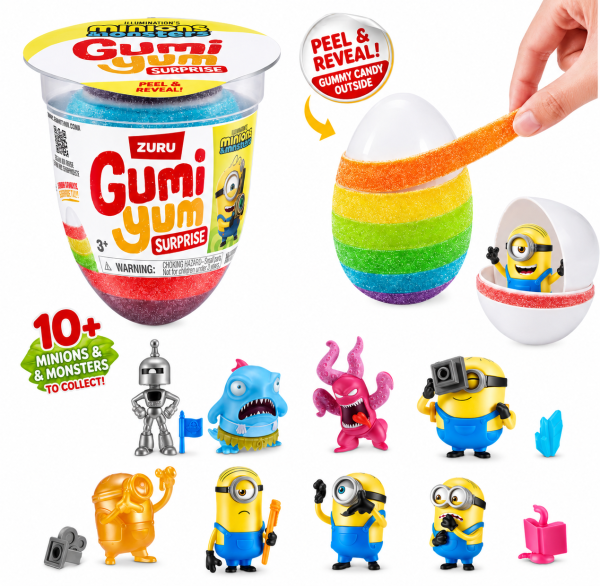 Hype - Gumi Yum - Surprise Egg - Minions - 26g - VE = 18 Stk