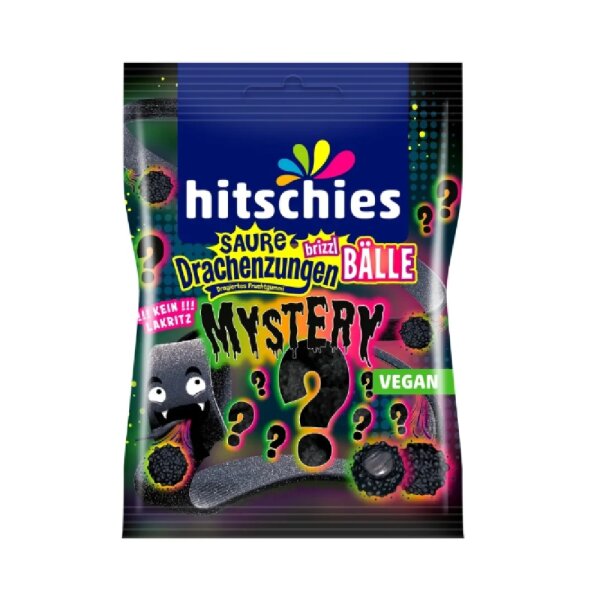 Hitschies - Mystery Saure Brizzl Bälle - 100g - VE = 12 Stk