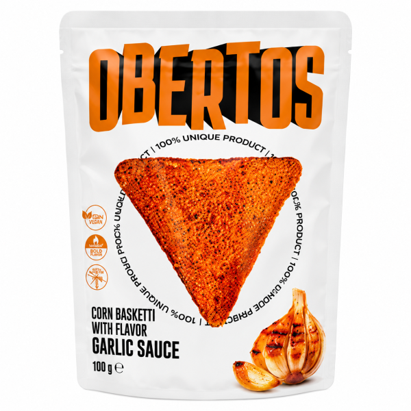 Obertos - Bruschetta - Garlic - 100g - VE = 20 Stk