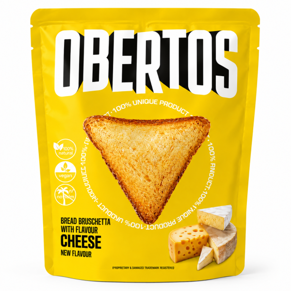 Obertos - Bruschetta - Cheese - 100g - VE = 20 Stk