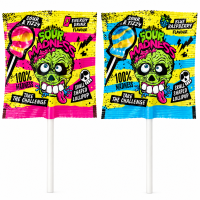 Sour Madness - Lollipops 10er - 90g - VE = 12 Stk