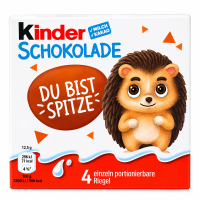 Kinder - Schokolade - 4er Pack - 50g - VE = 20 Stk