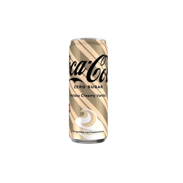 Coca Cola - Holiday Creamy Vanilla - Zero - DPG - 330ml - VE = 24 Stk