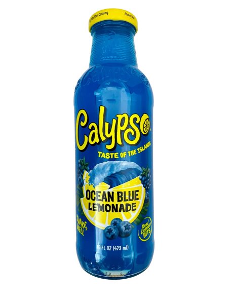 12x Calypso - Ocean Blue Lemonade 473ml - DPG - VE = 1 STK (Nur Palettenversand)